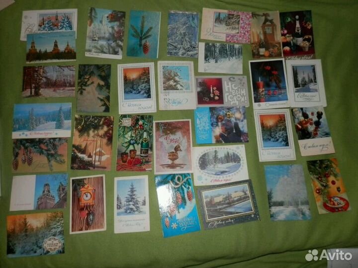 Редкие открытки СССР новый год и другие праздники