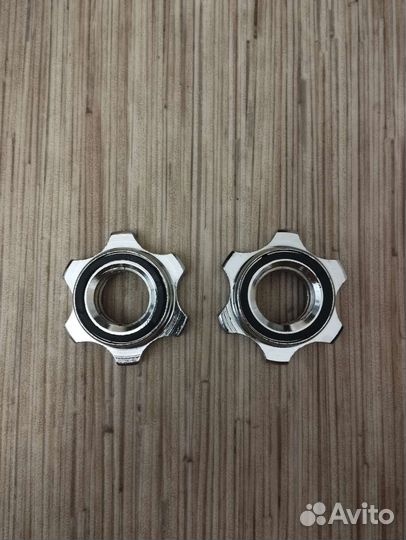 Замок гайка на гриф для гантелей или штанги