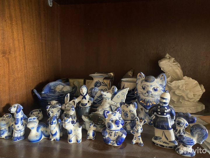 Гжель фигурки