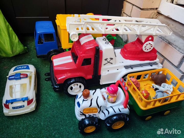 Детские машинки игрушки пакетом