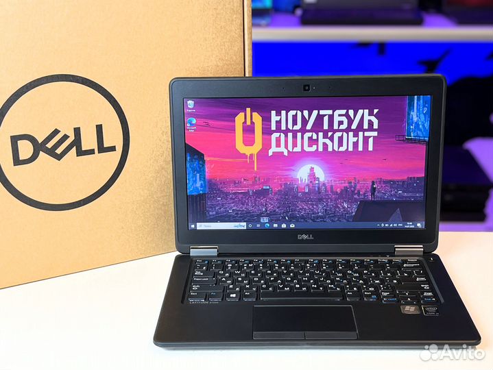 C гарантией Dell E7250 i5-5300U 16GB 512SSD