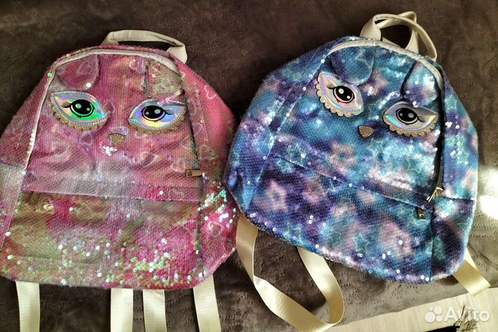 Рюкзаки с пайетками