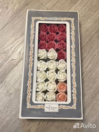 Мыльные розы в коробке/ букет