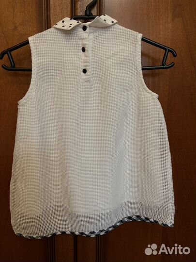 Блузка на девочку Gulliver белая 140 см