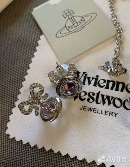 Серьги подвеска Vivienne Westwood