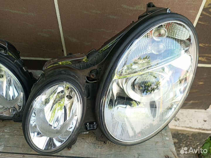 Фары Mercedes w211.Дорест