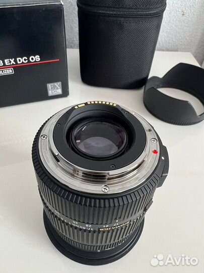 Sigma 17-50 F2.8 EX DC OS для Canon