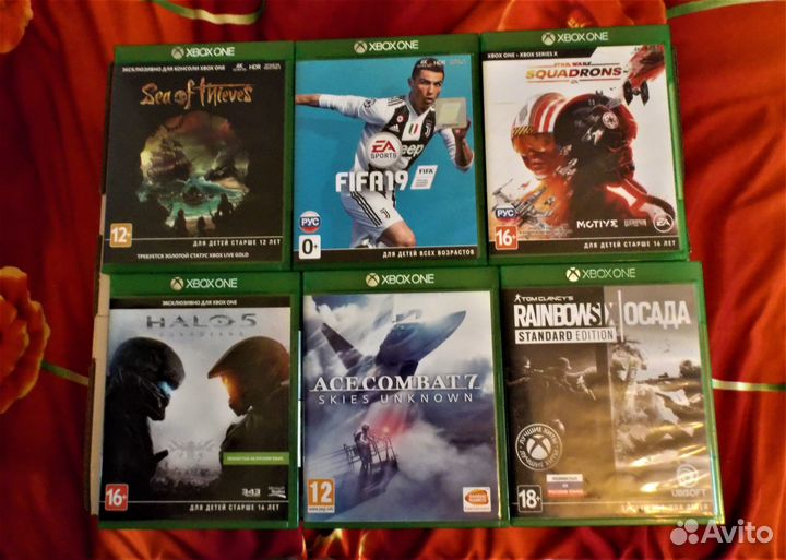 Игры на xbox one диски