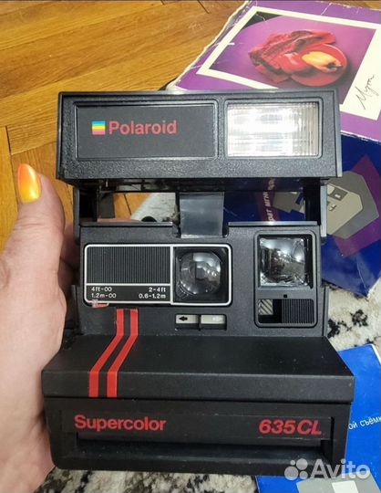 Фотоаппарат Polaroid suреrсоlоr 635 CL. Новый