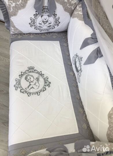 Бортики в детскую кроватку