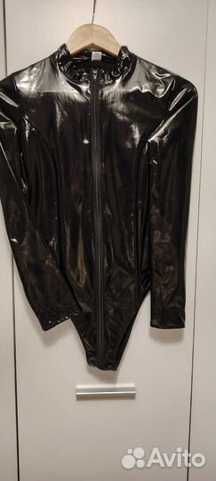 Боди женское черное