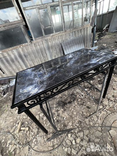Стол керамогранит