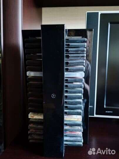 Стойка для cd dvd дисков, 2 штуки