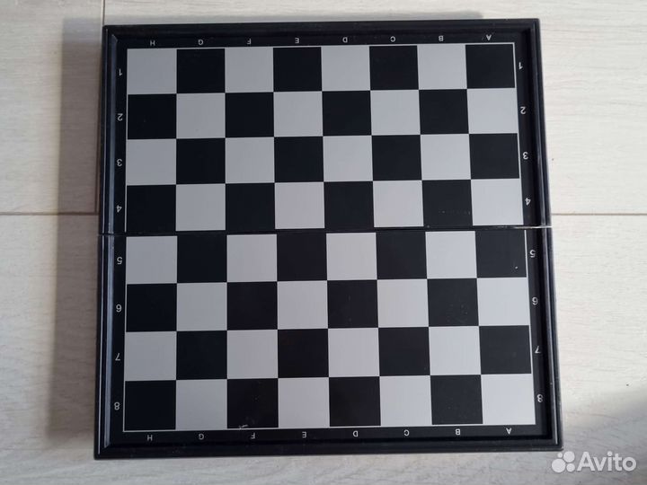 Шахматы нарды шашки 3 в 1 магнитные