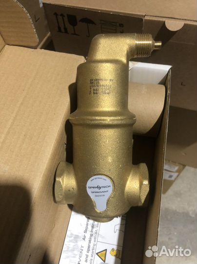 Spirovent aa100 1дюйм сепараратор воздуха