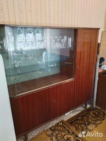 Сервант ГДР, советских времён