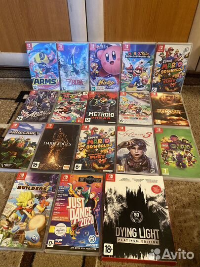 Игры Nintendo switch