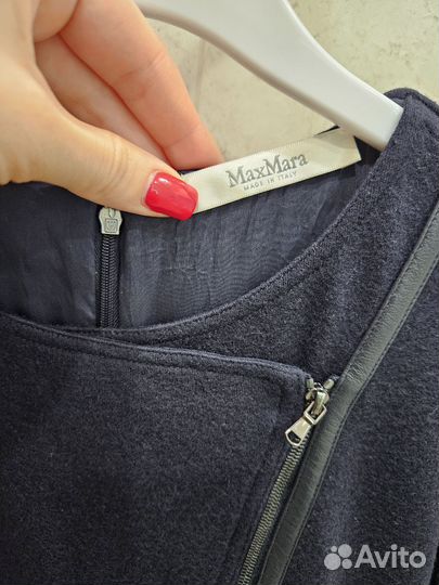 Max Mara шерсть/шелк 46 М платье оригинал