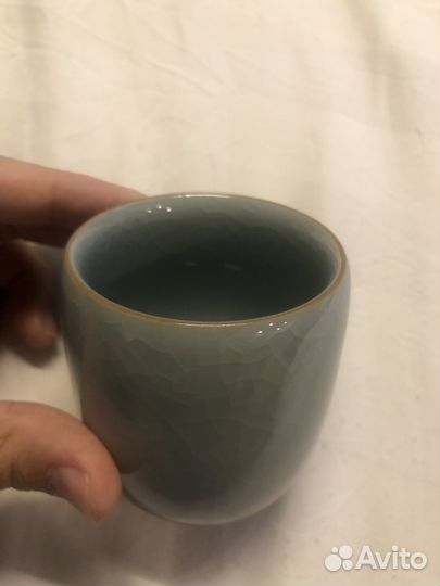 Новые неиспользованные фарфоровые чашки для чая из