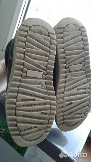 Ботинки демисезонные утеплённые р.31