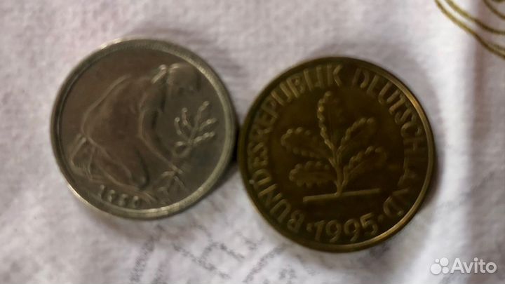 Кроны Дания5 штук для Тани