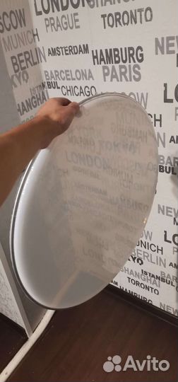 Пластик для бас-бочки 22 дюйма