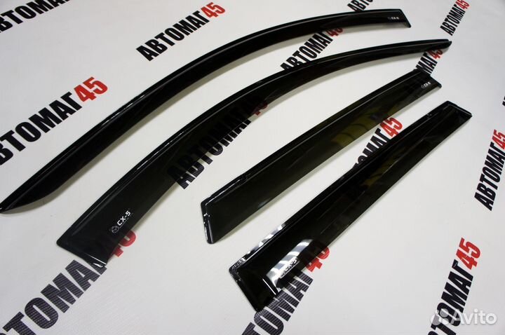 Дефлекторы окон ветровики Mazda CX-5