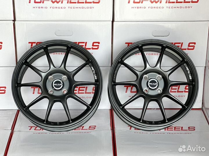Makstton FF007 17 7.5J +38 4x100 вес 7.6kg Gray