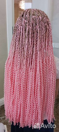 Афрокосах, зизи, сенегальские косы, расплетение