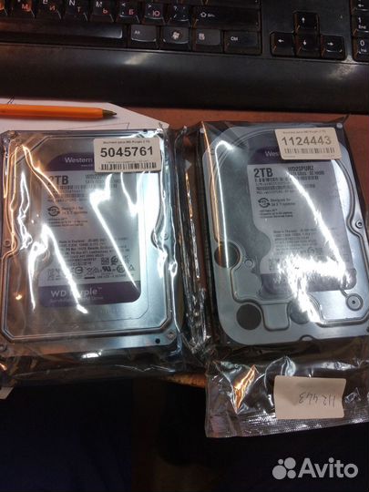 Жесткий диск WD Purple WD22purz 2тб