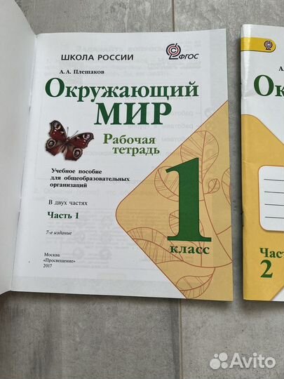 Рабочая тетрадь 1 класс