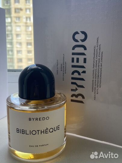 Парфюмерная вода Byredo Bibliotheque