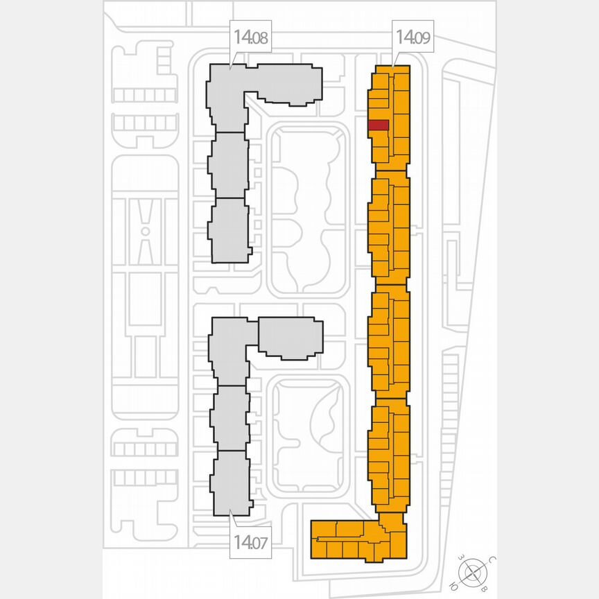 Квартира-студия, 25,7 м², 5/8 эт.