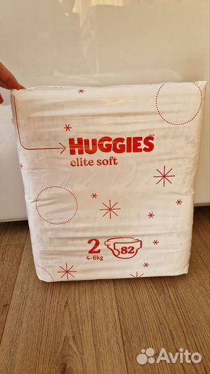Подгузники Huggies elite soft 2