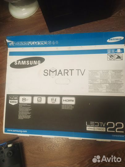 Телевизор smart tv Samsung UE22h5600k