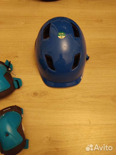 Защита детская btwin и шлем