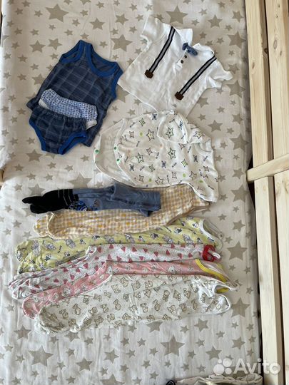 Вещи детские пакетом от 6 до 12 месяцев