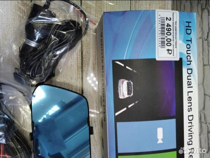 Зеркало видеорегистратор сенсорное