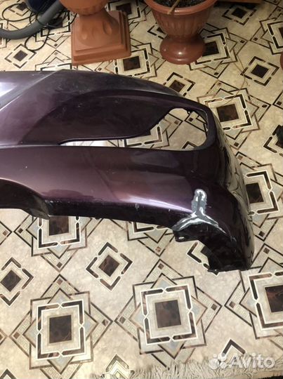 Бампер на Хендай Солярис