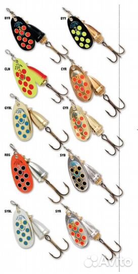 Блесна вращающаяся blue FOX