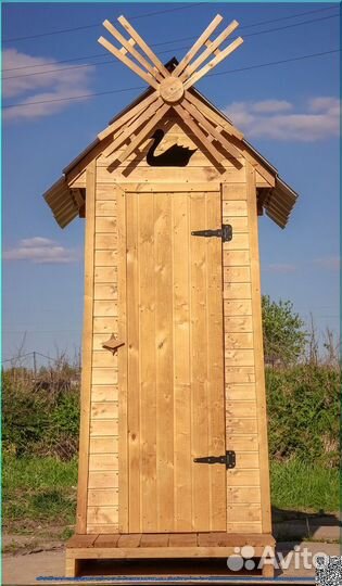 Дачный туалет деревянный JWL460