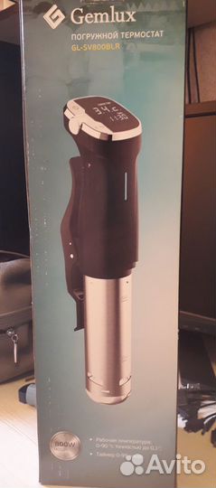 Погружной термостат для су вид