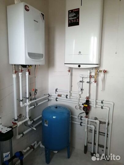 Монтаж отопления, водоснабжения, канализации