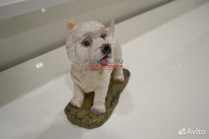 225786 Статуэтка Авторская работа Болонка