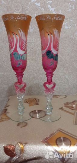 Фужеры для свадьбы