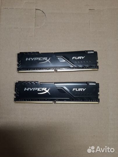 Kingston HyperX fury HX432C16FB3K2/16 16 Гб DDR4
