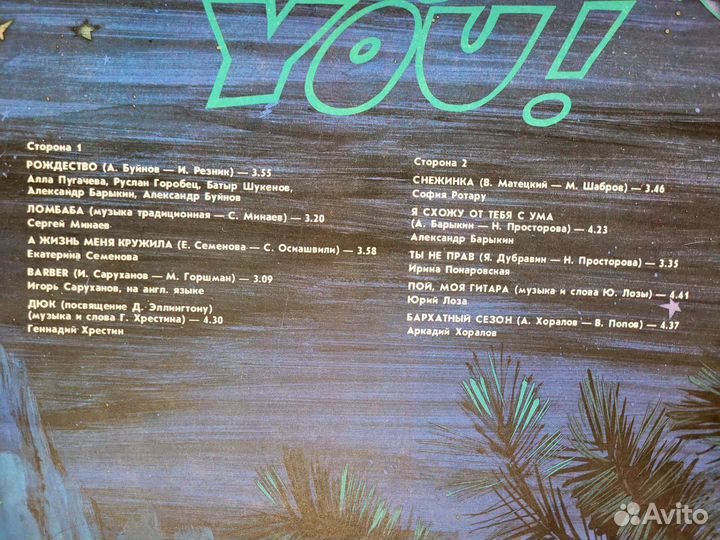 Виниловая пластинка 