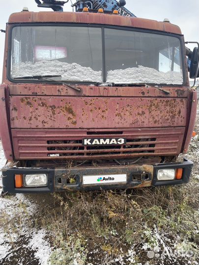 КамАЗ 355102 с КМУ, 1985