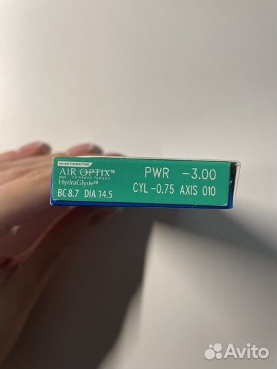Контактные линзы Alcon Air Optix HydraGlyde