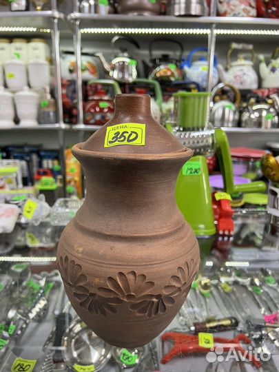 Глиняная крынка